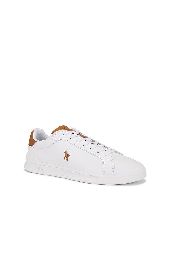 view 2 of 6 Low Top Sneaker in White & Tan