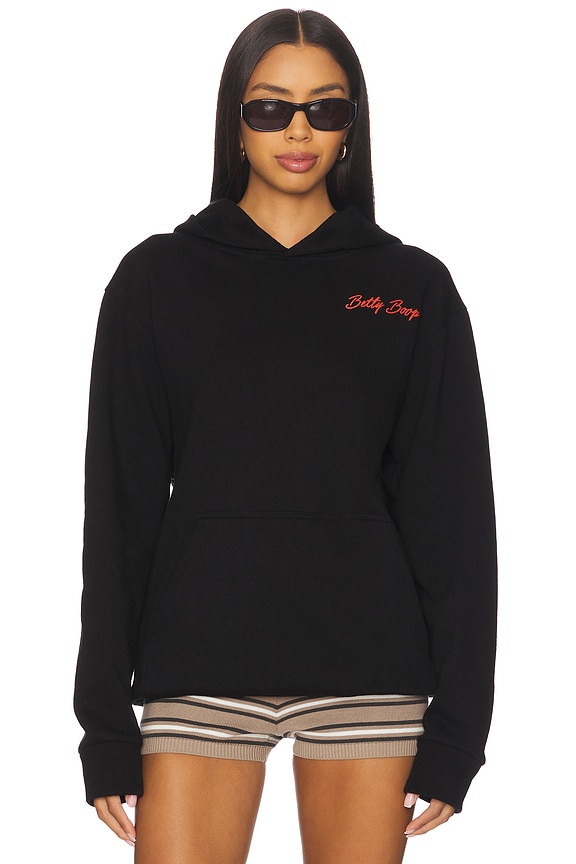 view 2 of 4 Betty Boop Soda Hoodie in Black