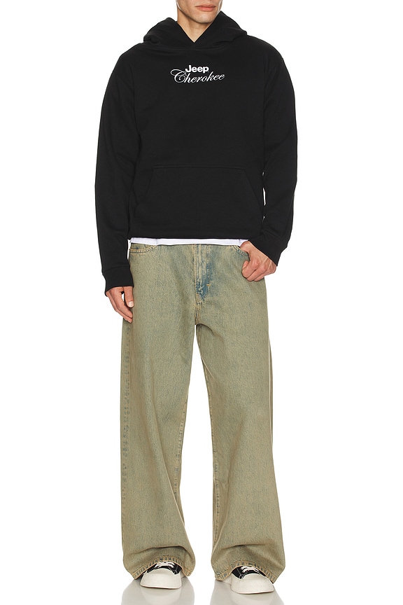 view 2 of 4 SWEAT À CAPUCHE JEEP in Black