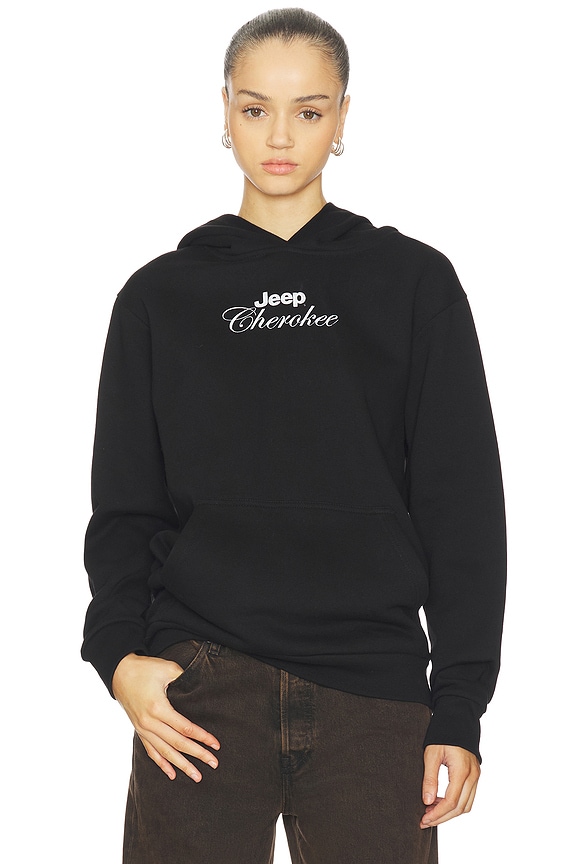 view 2 of 4 Jeep Cherokee Hoodie in Black