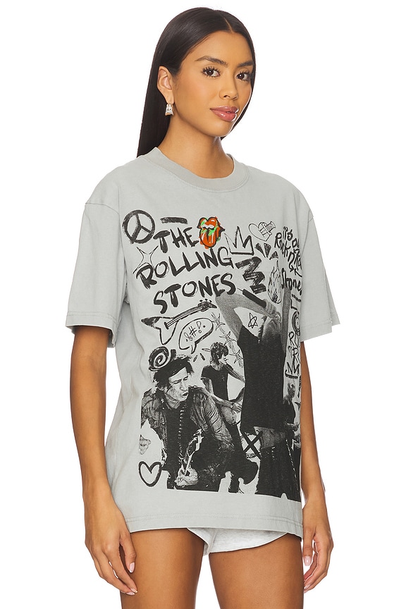 view 2 of 4 Rolling Stones Rock N Roll Tee in Grey