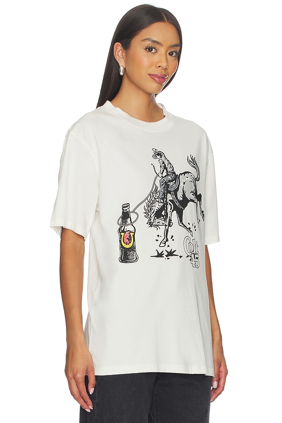 view 2 of 4 Colt 45 Cowboy Tee in Cream
