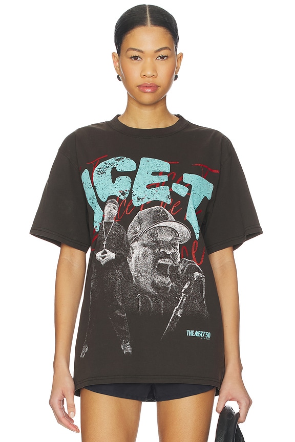 view 2 of 5 Ice-T Collage Tee in Black Pigment