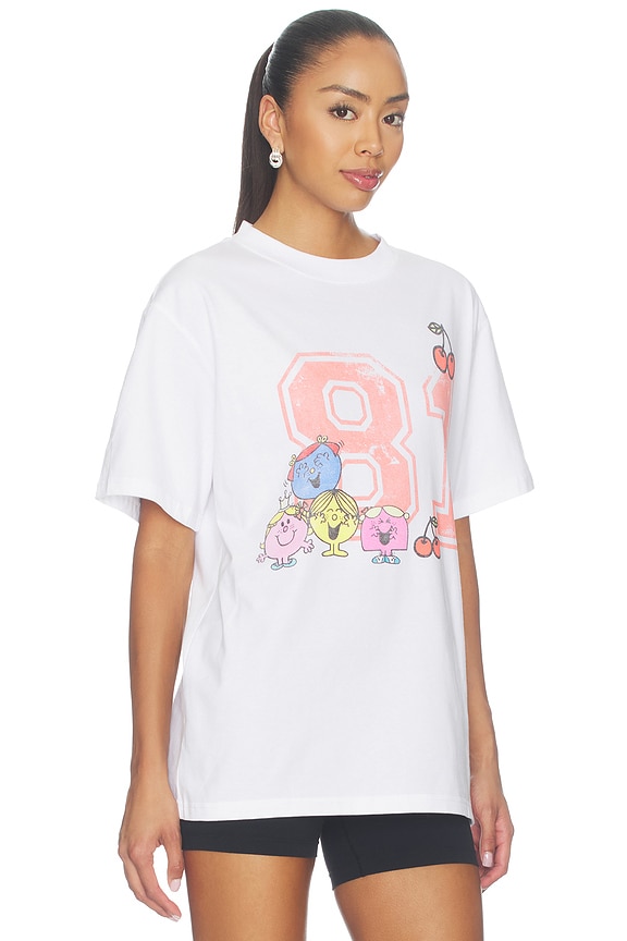 view 2 of 4 Little Miss Cherries Tee in White