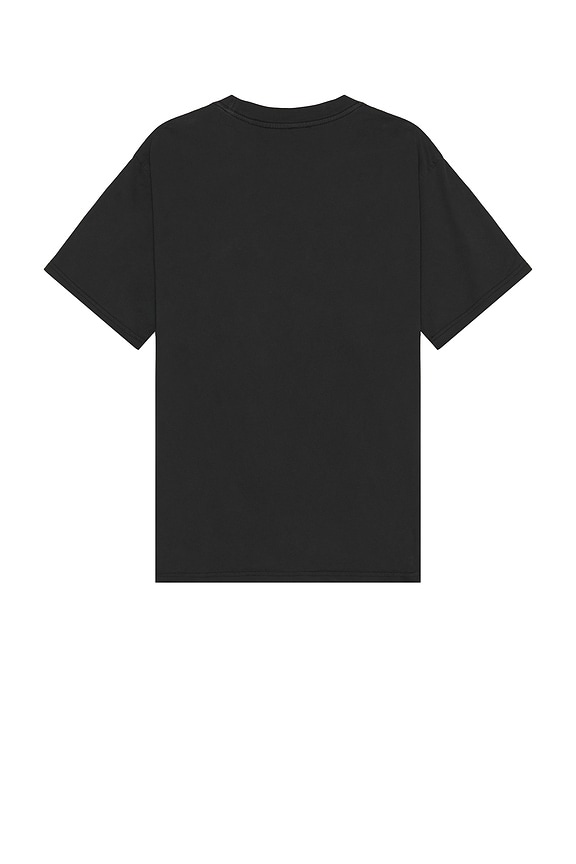 view 2 of 4 Pabst Blue Ribbon Stacked Boxy Tee in Black Pigment