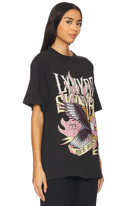 view 2 of 4 СВОБОДНАЯ ФУТБОЛКА LYNYRD SKYNYRD FREE BIRD in Black Pigment