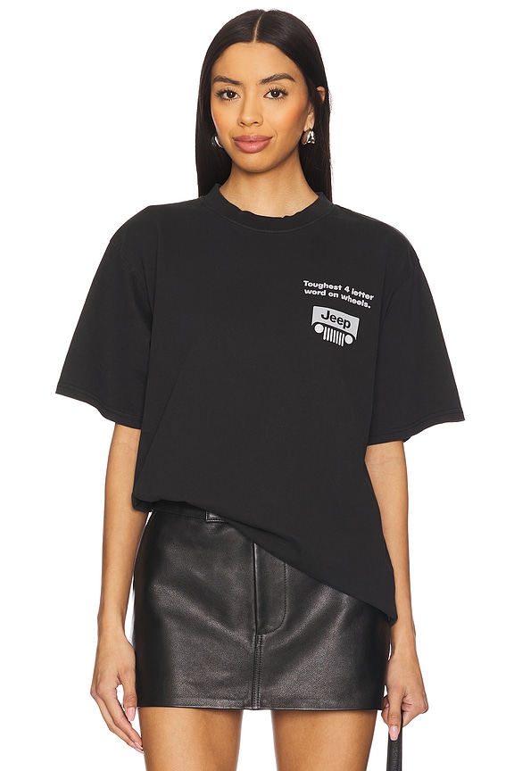 view 2 of 4 JEEP ボクシーTシャツ in Black Pigment