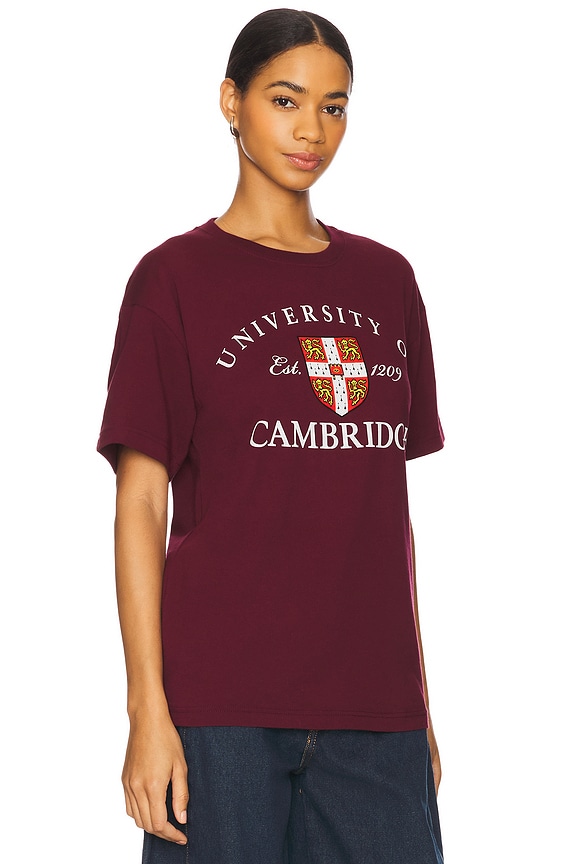 view 2 of 4 Tシャツ in Maroon