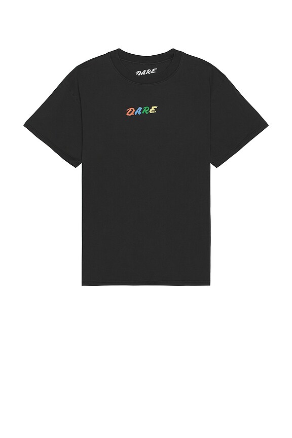 view 2 of 4 D.A.R.E. Globe Boxy Tee in Black Pigment