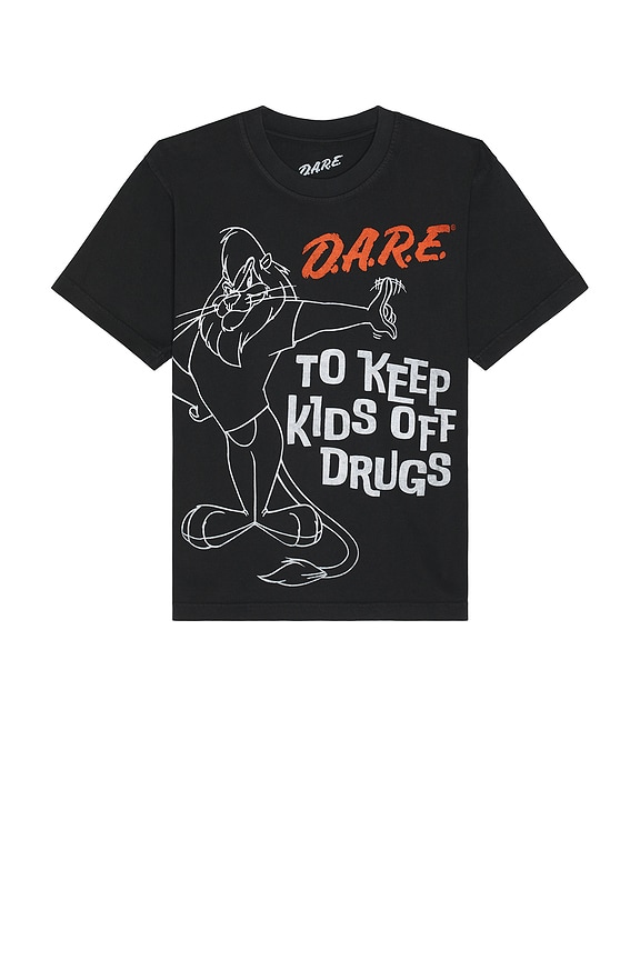 view 1 of 4 D.A.R.E. Darren Tee in Black