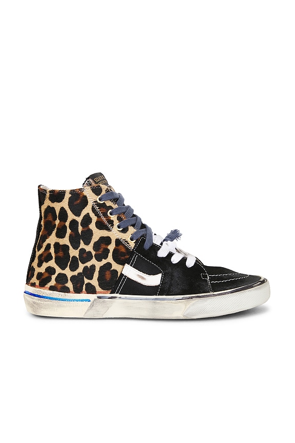 view 2 of 6 Caly Star Sneakers in Leopard & Black