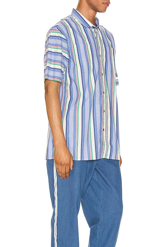 view 2 of 5 Button Up in Blue