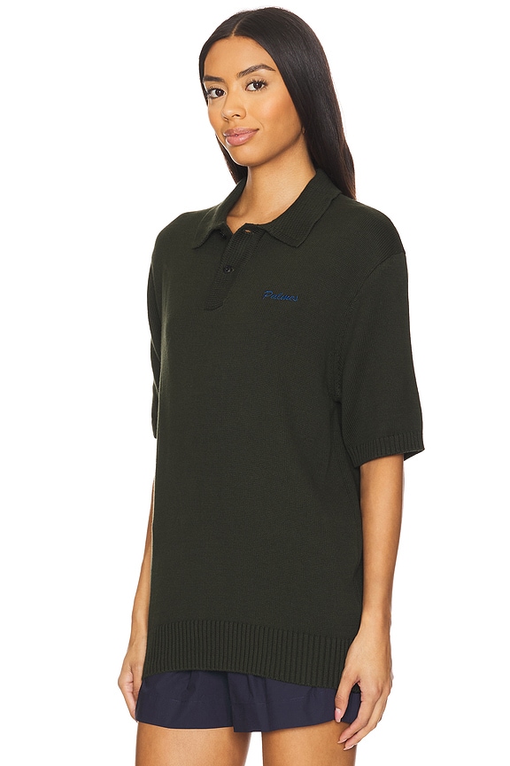 view 2 of 4 Marco Knit Polo Shirt in Olive
