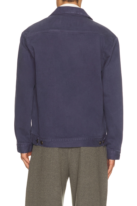 view 2 of 5 Western Zip Jacket in Navy