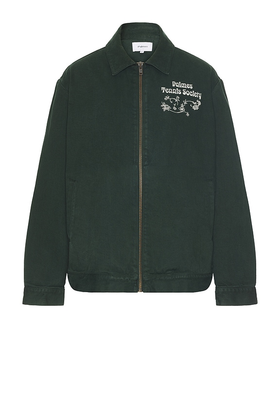 view 2 of 5 Fifth Zip Jacket in Bottle Green