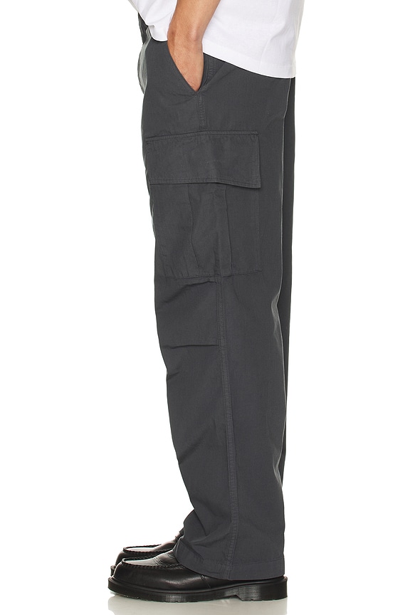 view 2 of 5 Ripstop Cargo Trousers in Charcoal