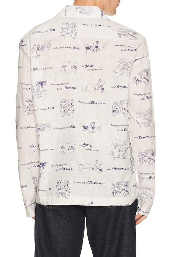 view 2 of 5 Sunshine Linen Shirt in Off White