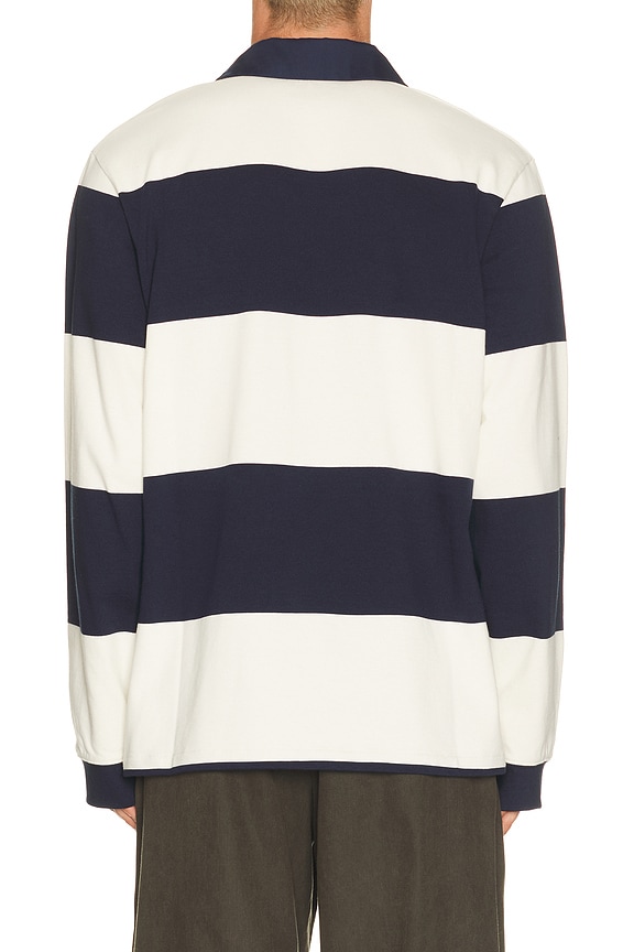 view 2 of 5 Ball Rugby Shirt in Navy Stripe
