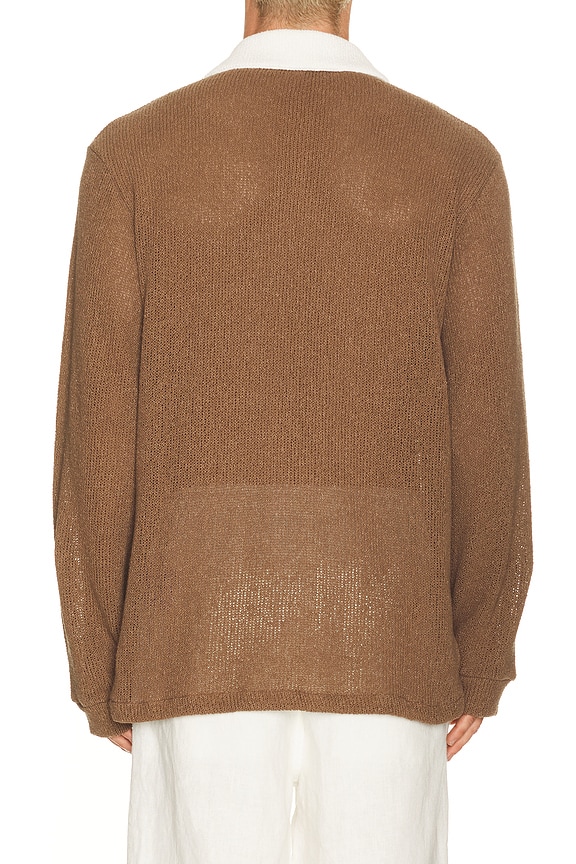 view 2 of 4 Knitted Rugby in Brown