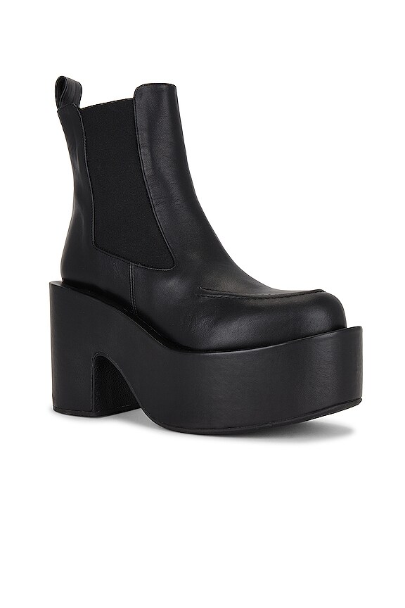 view 2 of 5 HASEN プラットフォームブーティー in Black