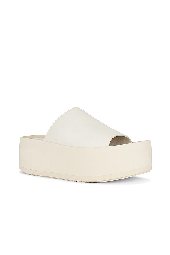 view 2 of 5 Minsi Platform Sandal in Napa White