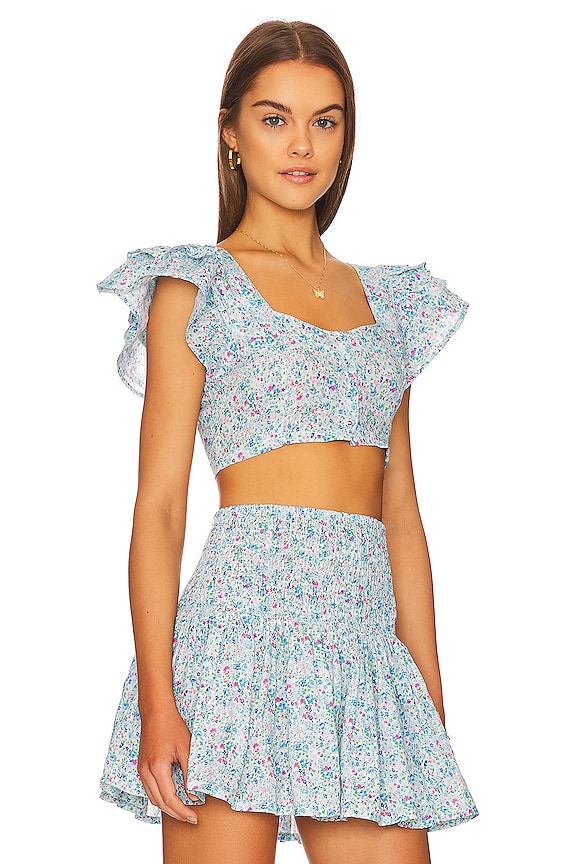 view 2 of 4 Le Vauclin Top in Summer Meadow