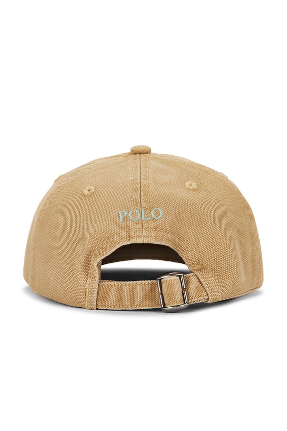 view 2 of 2 Kids Canvas Sports Cap in Tan
