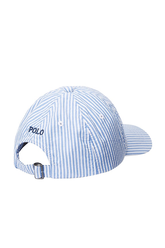 view 2 of 2 CHINO ベースボールキャップ in Blue & White