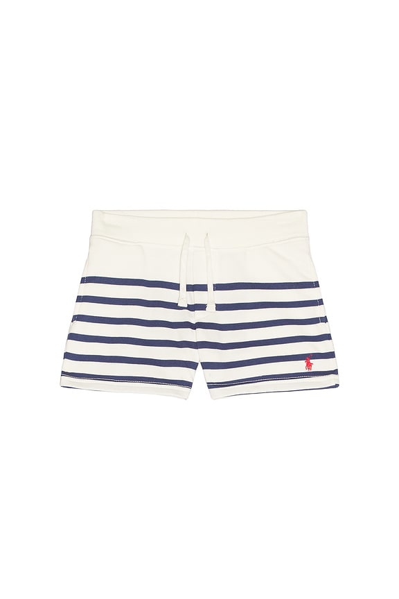 view 1 of 2 SHORT DE SPORT in Deckwash White & Light Navy
