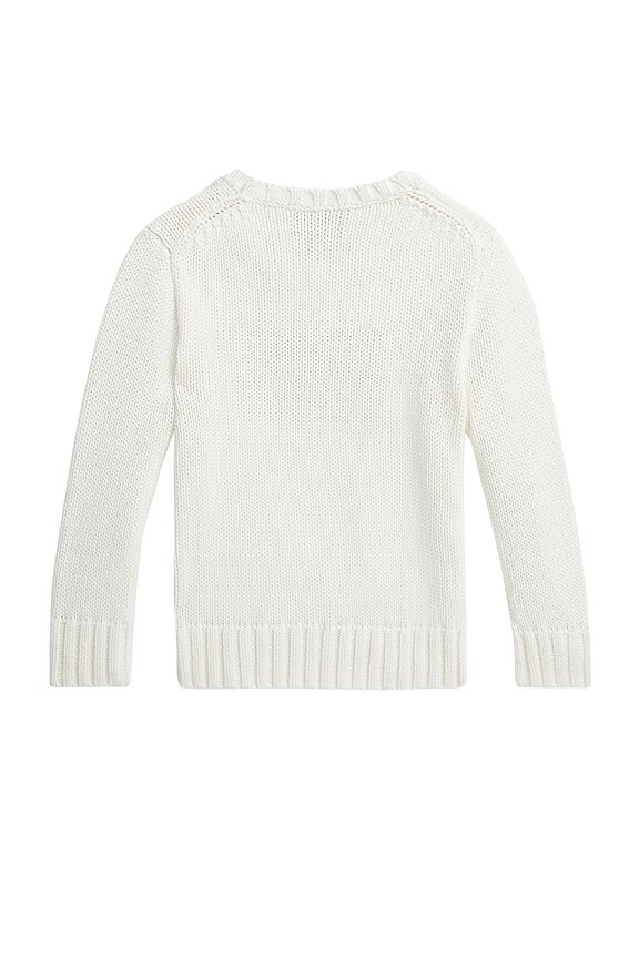 view 2 of 5 PULL RAS DE COU EN COTON FLAG in Nevis