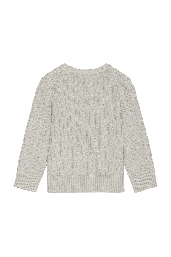 view 2 of 2 PULL CABLE KNIT  in Andover Heather