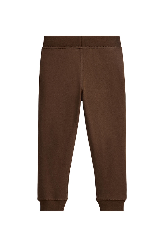 view 2 of 2 Kids Fleece Jogger in Nutmeg Brown