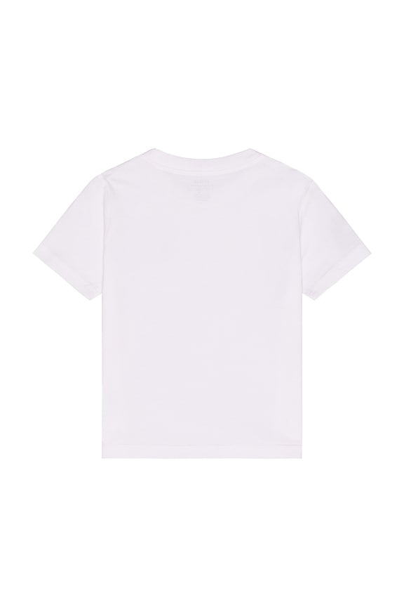 view 2 of 2 Short Sleeve Cotton Jersey Crewneck Big Pony T-shirt in White