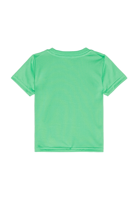 view 2 of 2 Short Sleeve Performance Jersey Knit Crewneck T-shirt in Plato Green