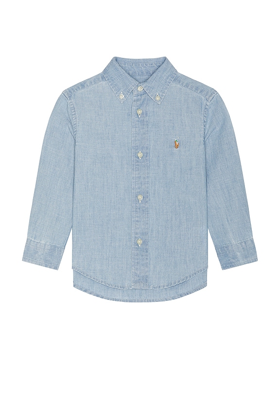 view 1 of 3 РУБАШКА in Light Blue