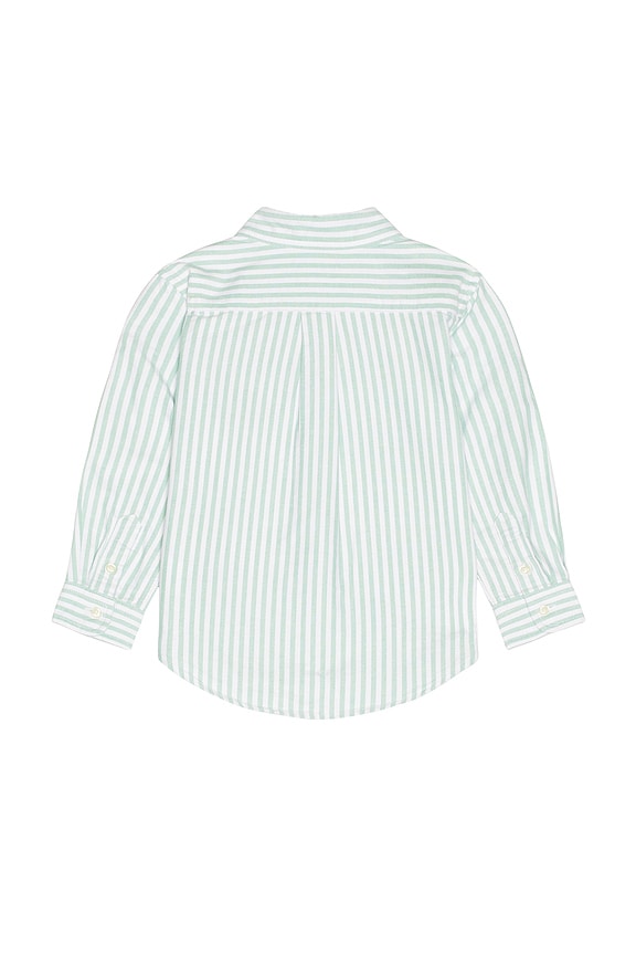 view 2 of 2 CHEMISE in Green White