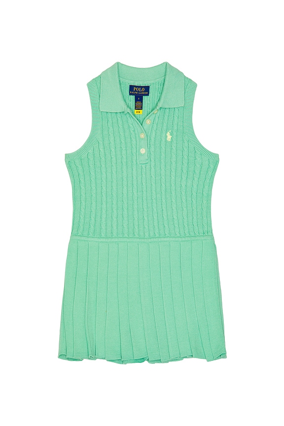 view 1 of 2 VESTIDO CON CUELLO in Celadon