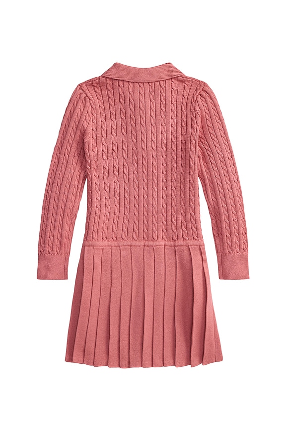 view 2 of 2 ROBE CABLE POLO in Canvas Pink