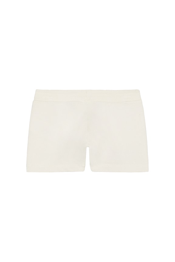 view 2 of 2 Kids Cotton Loop Back Terry Flag Embroidered Short in Nevis