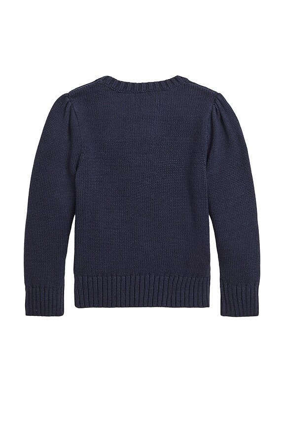 view 2 of 2 PULL GRAPHIQUE BEAR in Navy