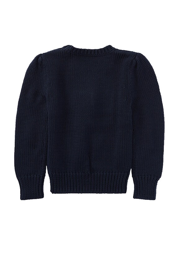 view 2 of 2 PULL RAS DE COU FLAG in Hunter Navy