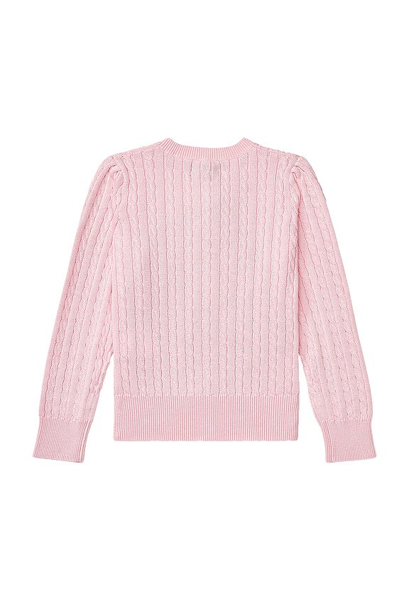 view 2 of 2 CÁRDIGAN CABLE-KNIT in Hint Of Pink