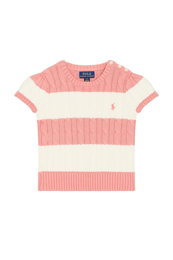 view 1 of 2 PULL in Desert Rose & Clubhouse Cream