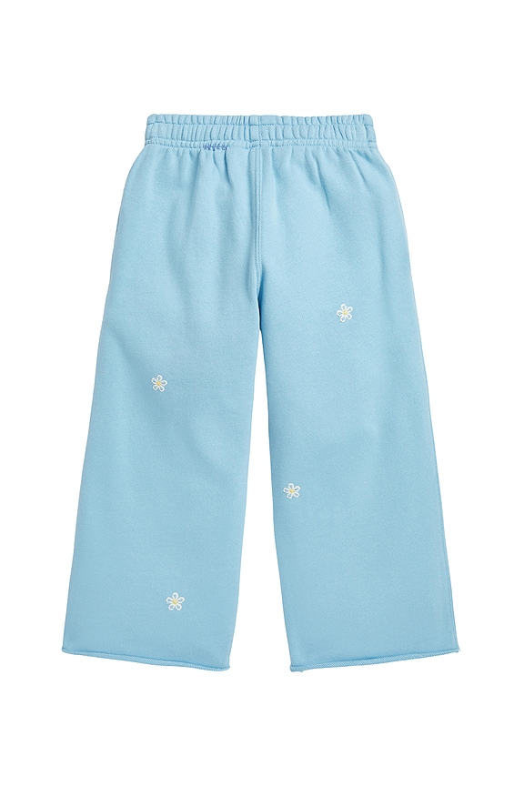 view 2 of 5 Kids Wide Leg Athletic Pant in Carolina Blue