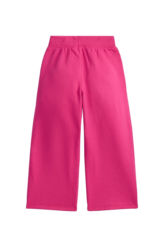 view 2 of 2 Kids Magic Fleece Wide Leg Athletic Jogger in College Pink