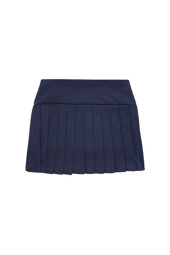 view 2 of 2 Kids Roma Pleat Skirt in Navy