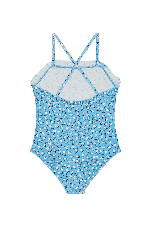 view 2 of 2 One Piece Floral Printed Hipster Swimsuit in Georgeana Floral