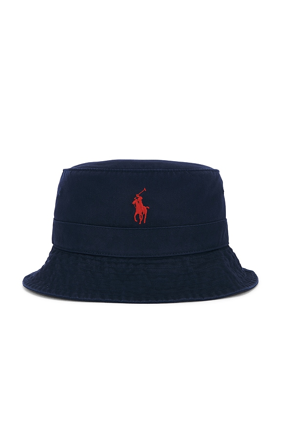 view 1 of 3 Twill Bucket Hat in Newport Navy