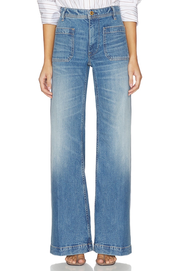 view 1 of 6 Denim Standard Flare in Arlit Wash