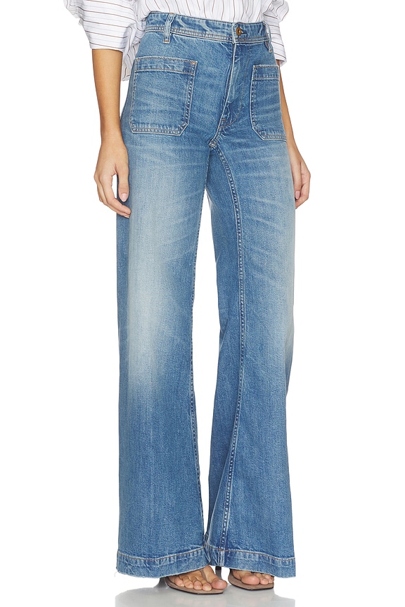 view 2 of 6 Denim Standard Flare in Arlit Wash